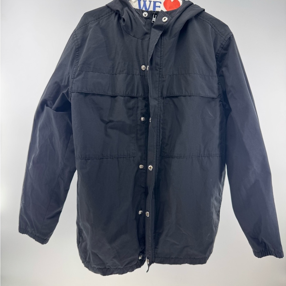 Old Navy Men's Black Hooded Jacket